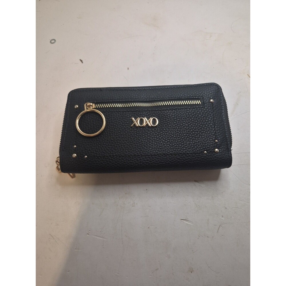 Women's XOXO BLACK WRISTLET wallet